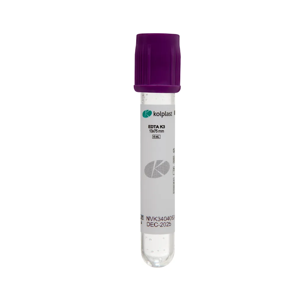 TUBO PARA COLETA DE SANGUE A VACUO EDTA  ...